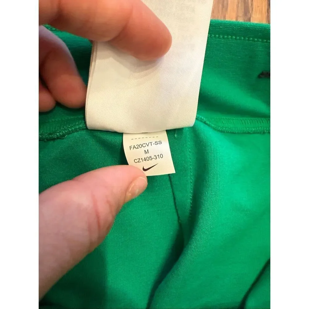 Nike Green White Sportswear Tech Pack Slim Fit Maxi Skirt Size Medium - Picture 4 of 5